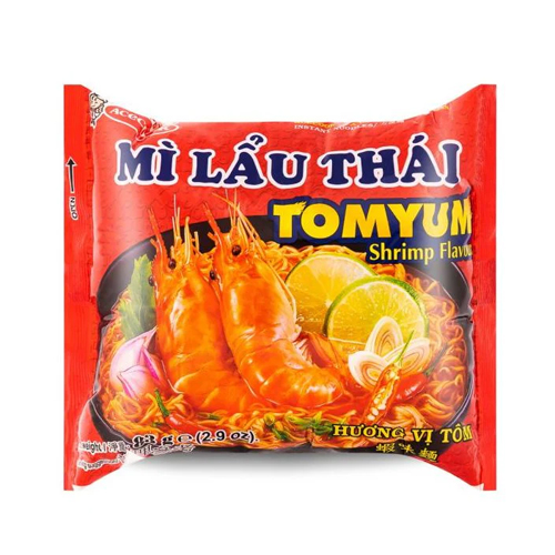 ACECOOK Instant Noodles Tomyum Shrimp Flavour